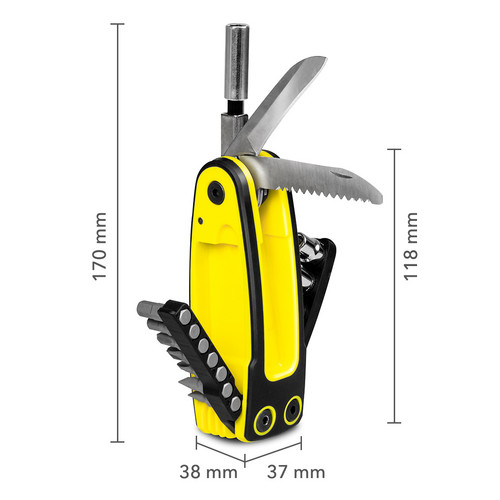 15 in 1 – dimensioni compatte