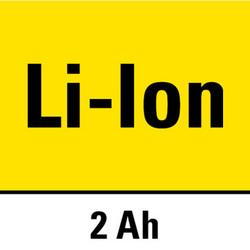 Batteria gli ioni di litio con capacità da 2 Ah