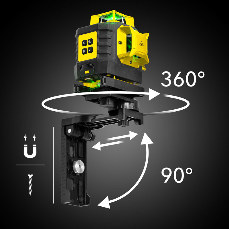 BD8A – supporto magnetico multifunzione con livella