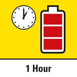 Caricatore rapido – solo 1 ora di carica della batteria