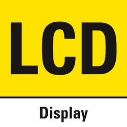 Compressore a batteria con display LCD e luce da lavoro LED