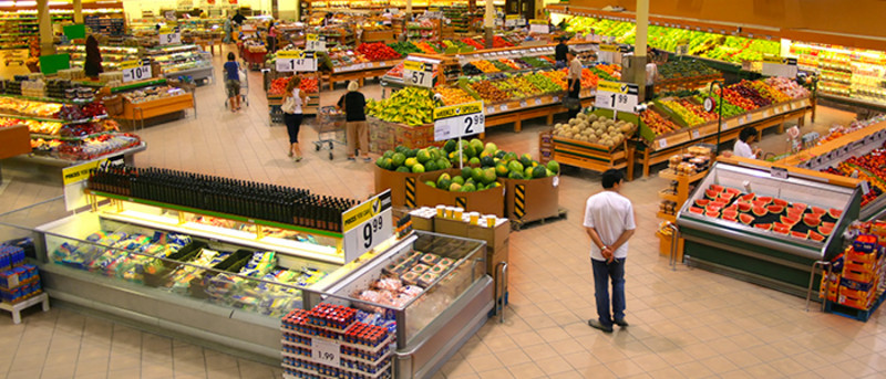 Deumidificazione al supermercato-Trotec