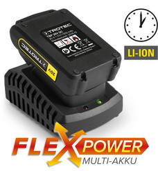 Flexpower – l'innovativo sistema multibatteria della Trotec