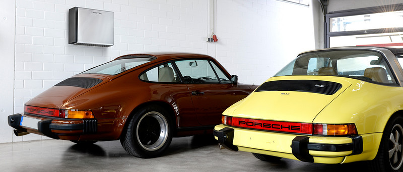 Il miglior clima in garage per le vostre auto d'epoca-Trotec