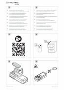 Istruzioni in breve Misuratore laser di distanza TD120 (INT)