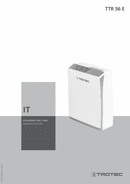 Istruzioni per l'uso Deumidificatore d'aria TTR 56 E (IT)