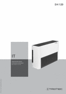  Istruzioni per l’uso Deumidificatore industriale DH 120 (IT)