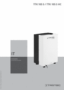 Istruzioni per l'uso Deumidificatore TTK 105 S / TTK 105 S HC (IT)