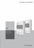 Istruzioni per l'uso Essiccatore di condensa DH 145 S / DH 145 SH (IT)