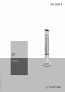 Istruzioni per l'uso lampada riscaldante IRS 2050 E (IT)