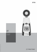 Istruzioni per l'uso Luxmetro BF06 (IT)