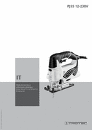 Istruzioni per l'uso seghetto alternativo pendolare PJSS 12-230V (IT)