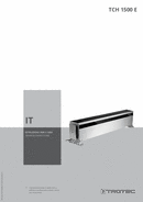 Istruzioni per l'uso termoconvettore TCH 1500 E (IT)