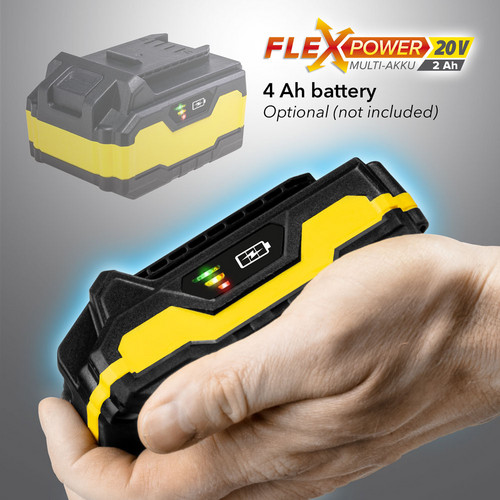 PGSS 15-20V - multibatteria Flexpower 20V/2AH