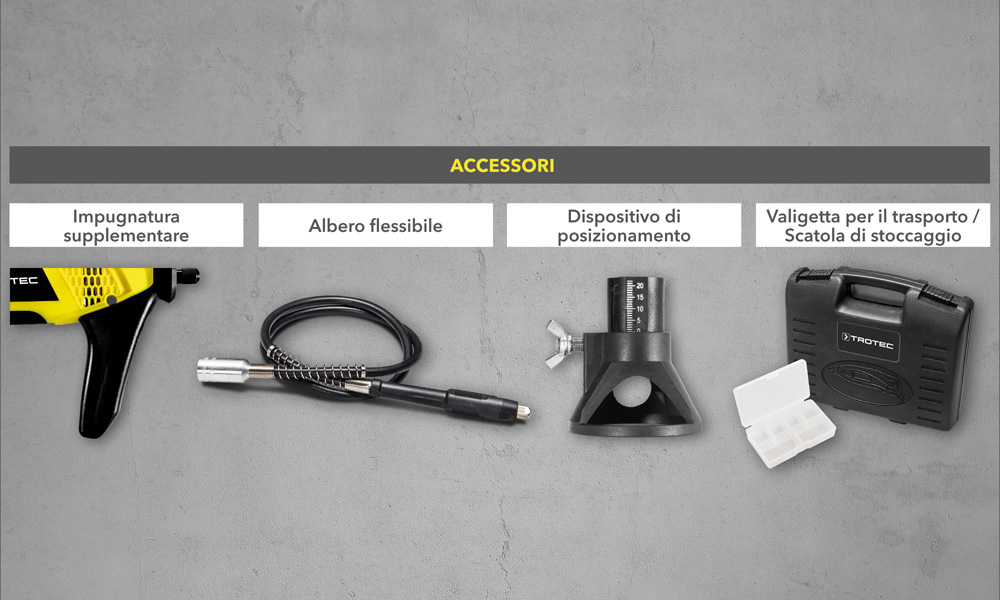 PMTS 01-230V – panoramica degli accessori 04