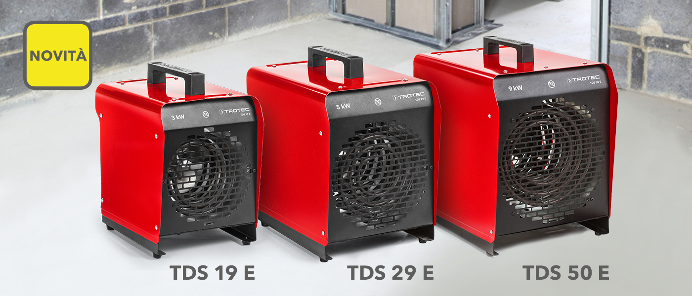 Riscaldatori elettrici della serie TDS-E