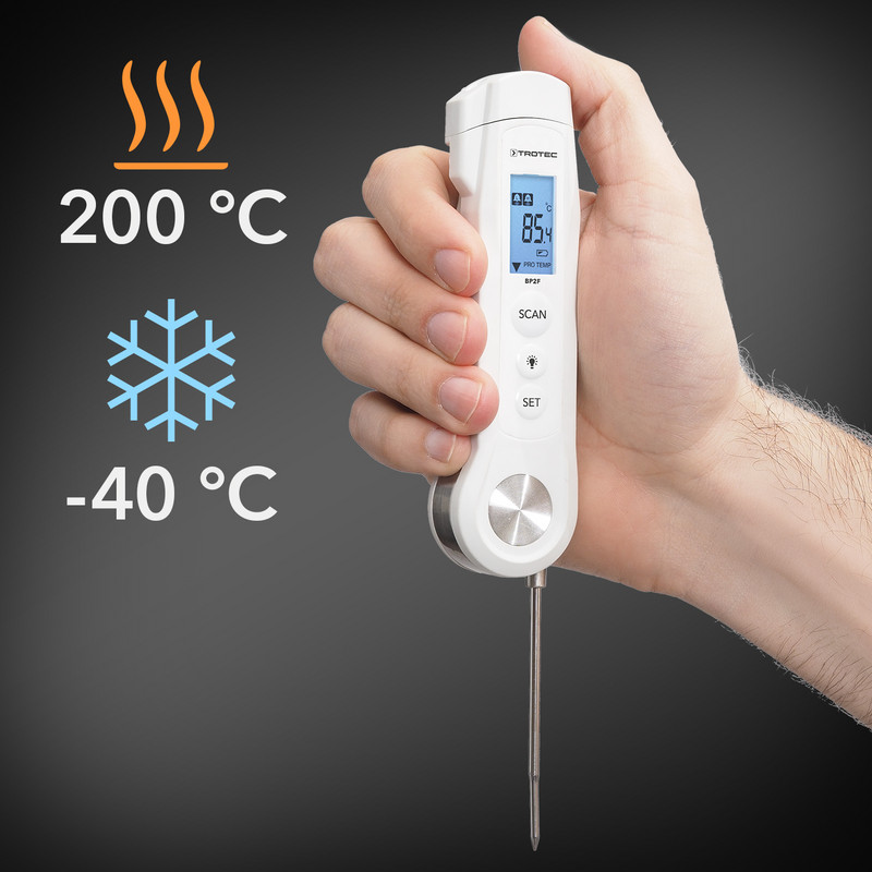 Termometro a infrarossi per alimenti BP2F - TROTEC