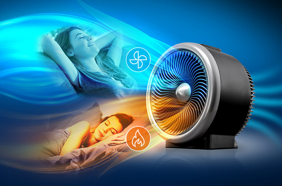 Ventilatore ad aria calda Riscaldamento elettronico Ufficio Camera da letto  Soggiorno Desktop Riscaldatore conveniente Inverno Aria calda Riscaldamento  rapido alta qualità