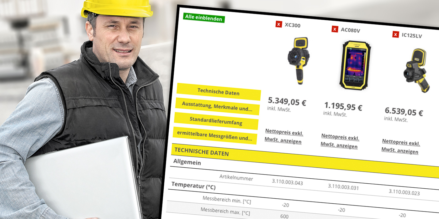 Tutte le termocamere a confronto diretto