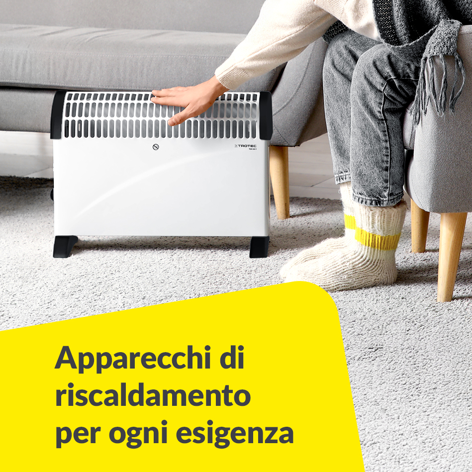 ACXIN Riscaldatore Elettrico PTC 3000W In Ceramica - 4 Livelli Per Garage E Cantiere
