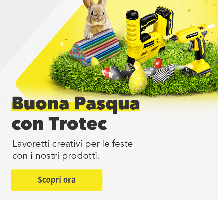 Buona Pasqua con Trotec - Lavoretti creativi per le feste con i nostri prodotti.